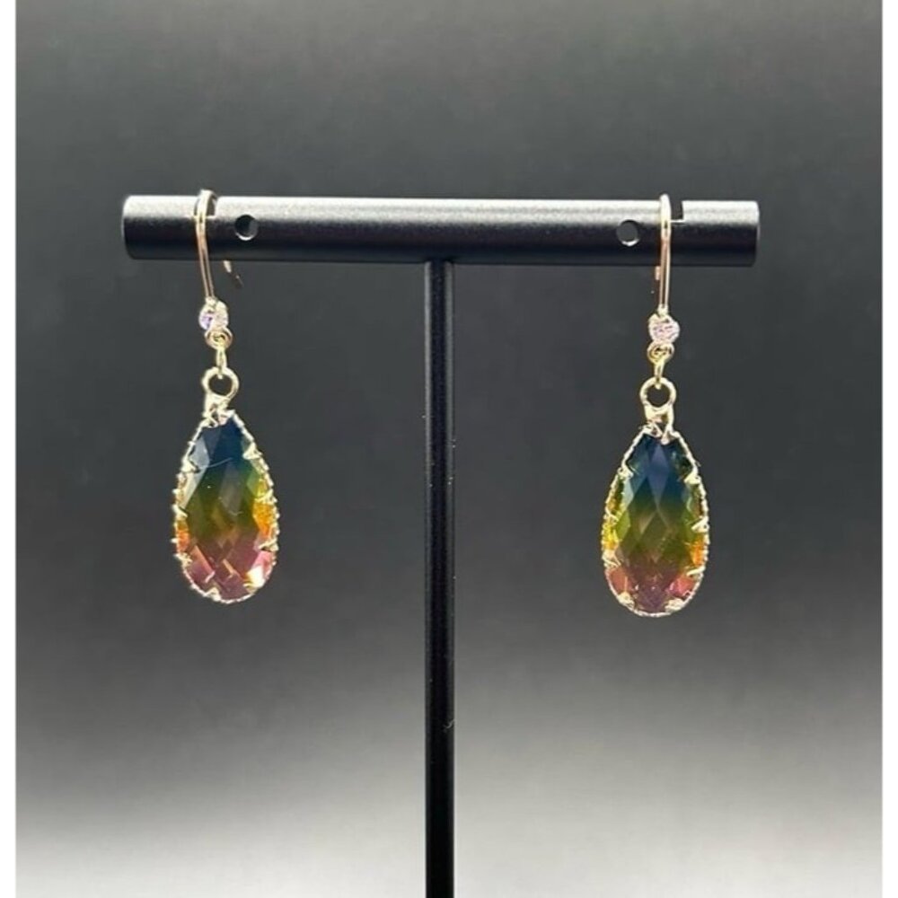 Crystal Water Drop Earrings
